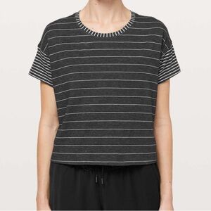 New Lululemon Cates Tee - SVVS / MSHB - Short Sleeve Cotton NWT